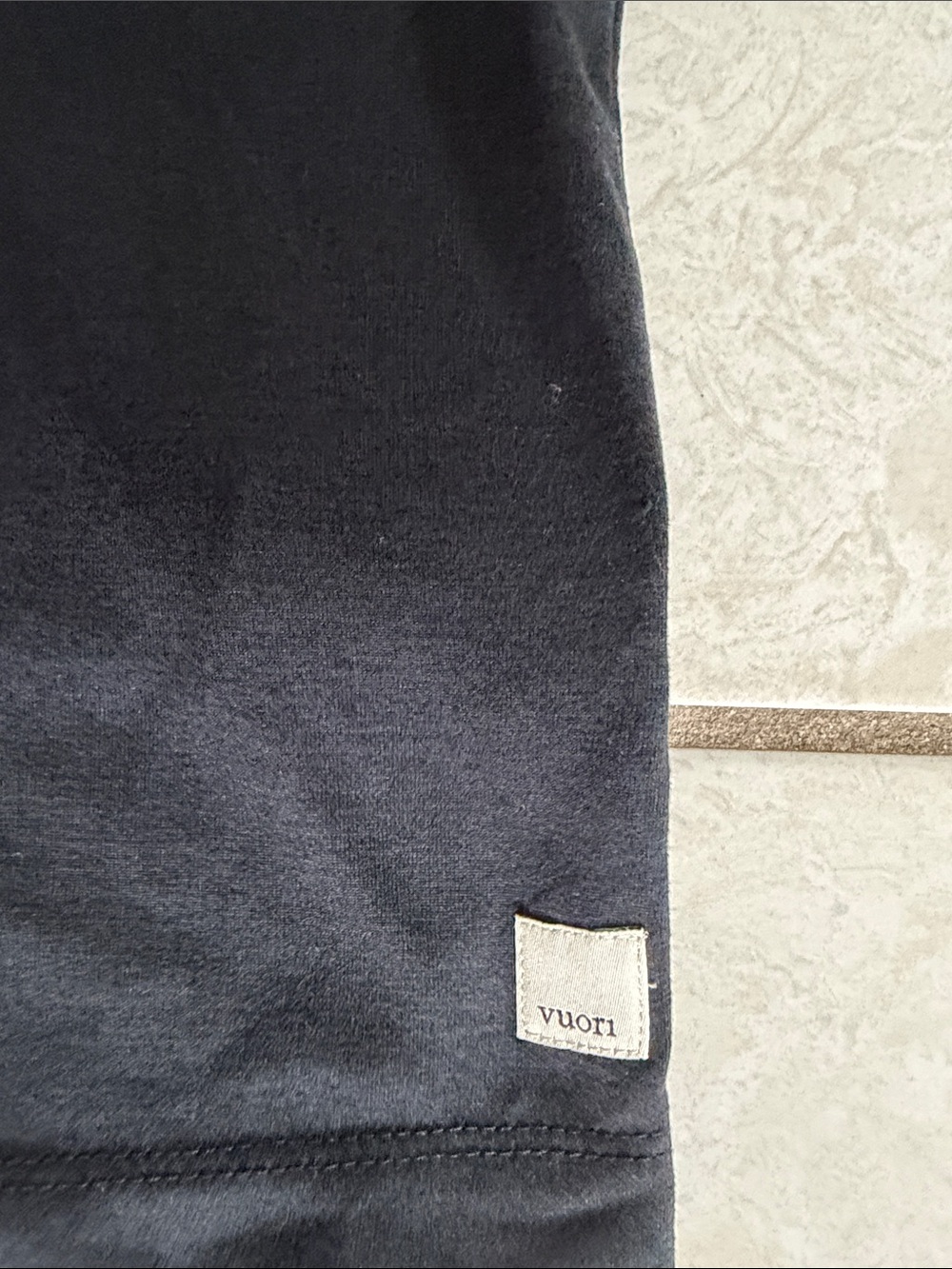 Vuori Black Crewneck Tee - Picture 3 of 6